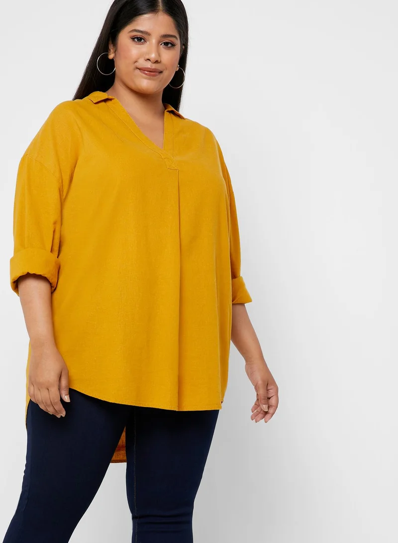 EVANS Linen Overhead Shirt