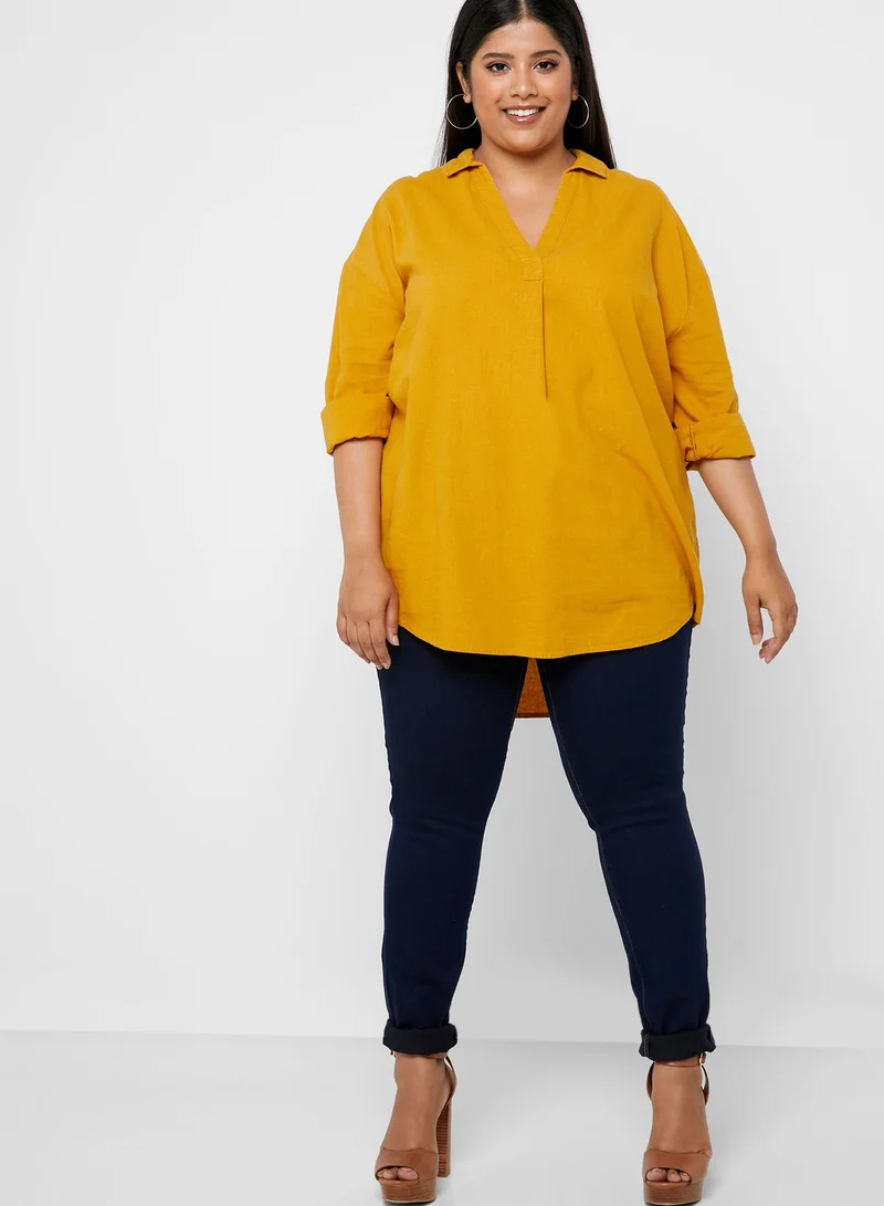 EVANS Linen Overhead Shirt