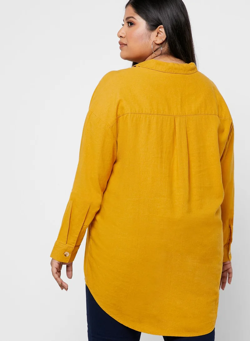 EVANS Linen Overhead Shirt