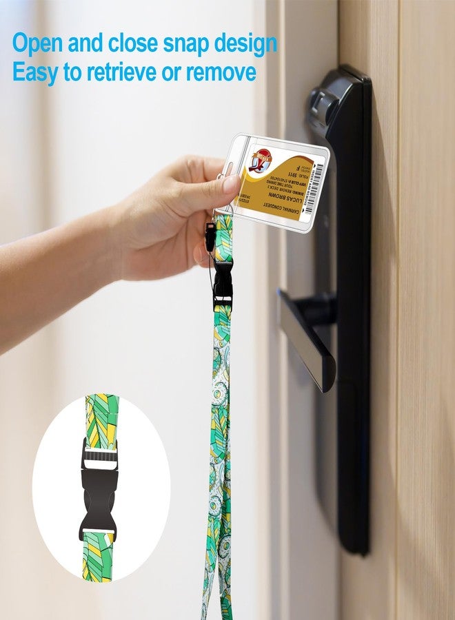 Maloun 4 Pack Cruise Luggage Tag Holder for Carnival, MSC, Costa, NCL & Princess Cruise Ships, 2 Pack Cruise Lanyard and ID Holder Suitable for Cruise Card, Clear Tags Zip Seal Reusable Cruise Trip Essential - Image 5