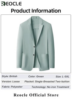 Men's Casual Knit Blazer Business Suit Jacket Slim Fit 2 Button Lightweight Unlined Sport Coat Long-Sleeve Classic-fit Blazer - pzsku/ZE3D716A080D6E35A0780Z/45/_/1726107353/9f40091c-9cac-4de4-91bf-95e6ee1d90f9