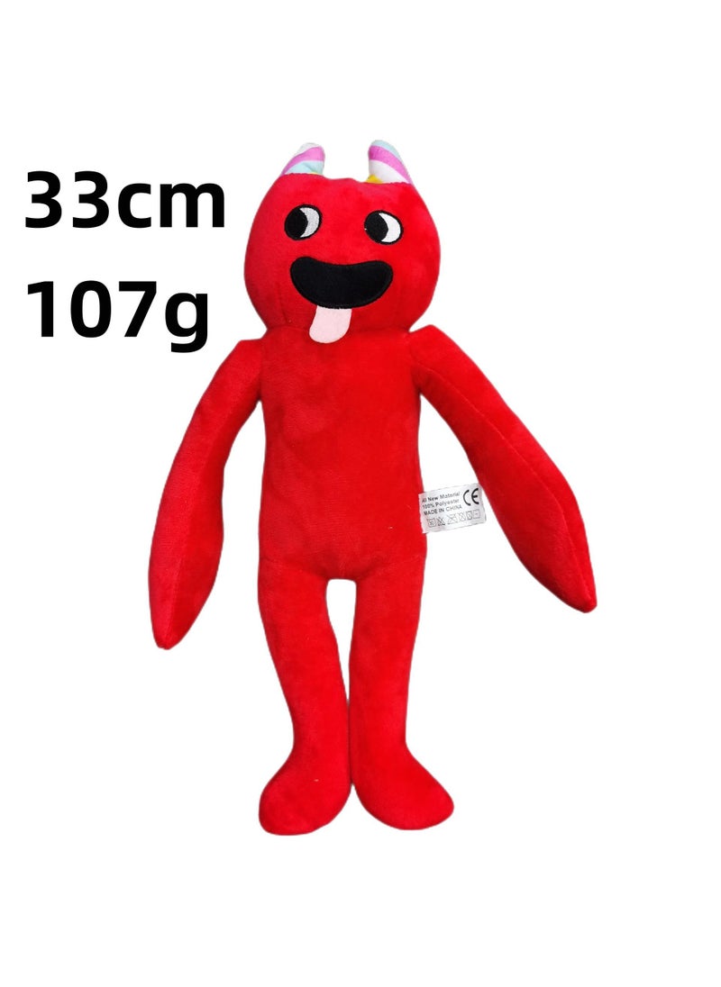 General 1-Pieces Stuffed Plush Toys Garten Of Banban Series Action Doll For Kids Gifts Red-C  - Image 1