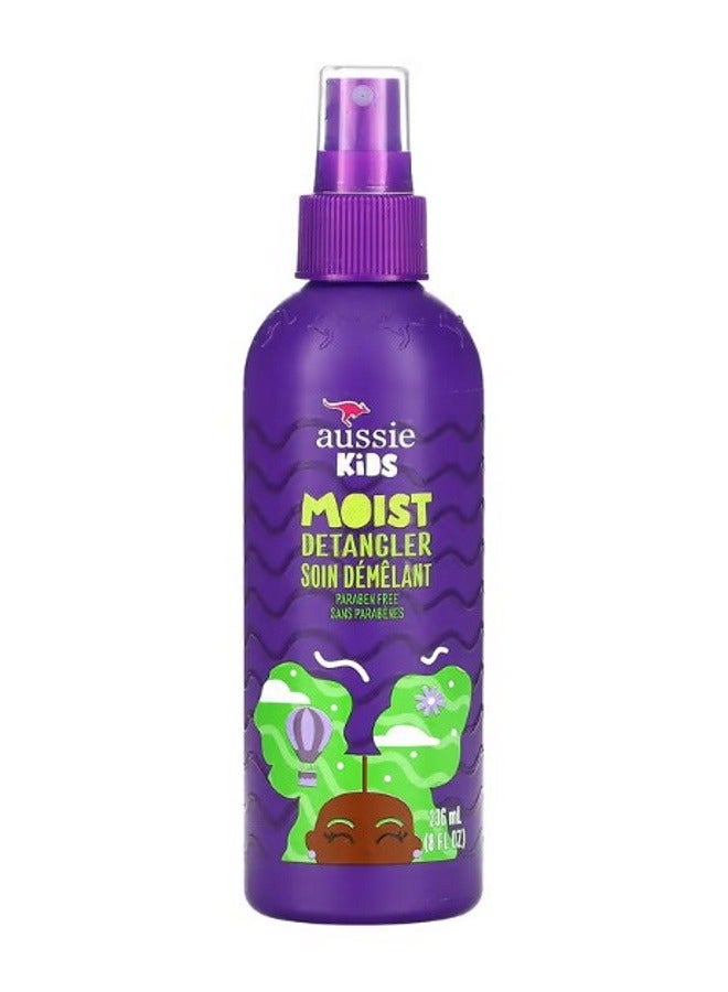 Aussie Kids Moist Detangler Sunny Tropical Fruit 8 fl oz 236 ml - Image 1