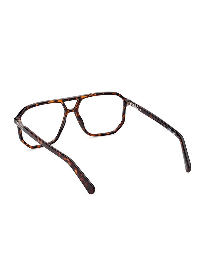 GUESS - Unisex Navigator Eyeglass Frame - GU825205257 - Lens Size: 57 Mm - Image 1