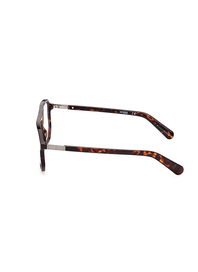 GUESS - Unisex Navigator Eyeglass Frame - GU825205257 - Lens Size: 57 Mm - Image 1