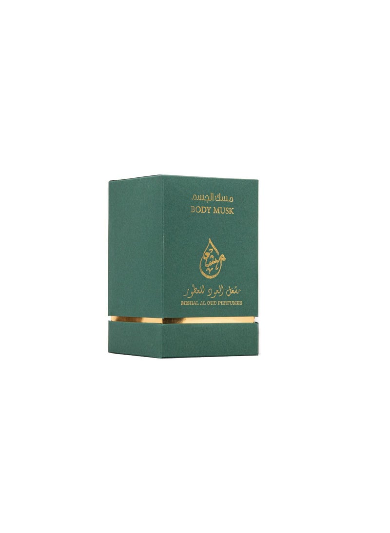 Mishal al oud Body Musk Perfumes for Unisex, 100 ML - Image 3