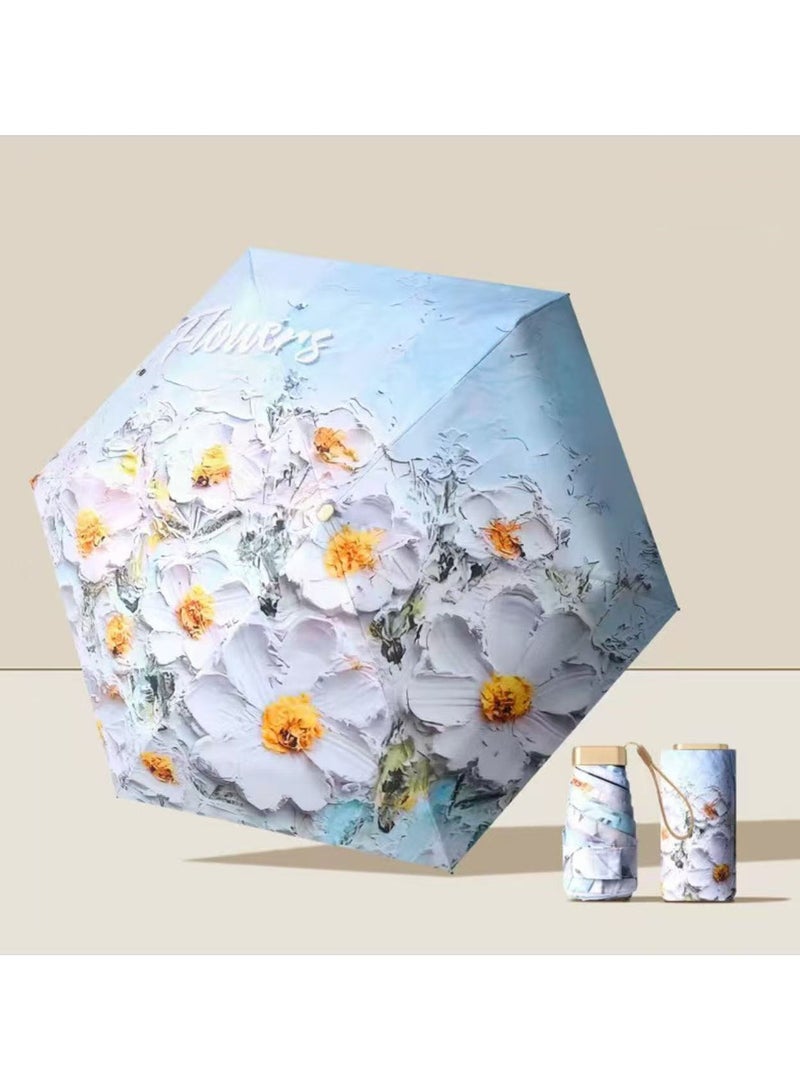 BAODINI TK popular new Chinese style folding umbrella with ancient style, suitable for both rain and sunshine, sun protection and UV protection, sun umbrella for women - Image 1