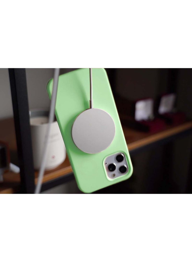 دبليو تيك غطاء الحماية سائل سائل ناعم لآيفون 16 برو ماكس 2024 من أبل -  ربيع أخضر - Image 5