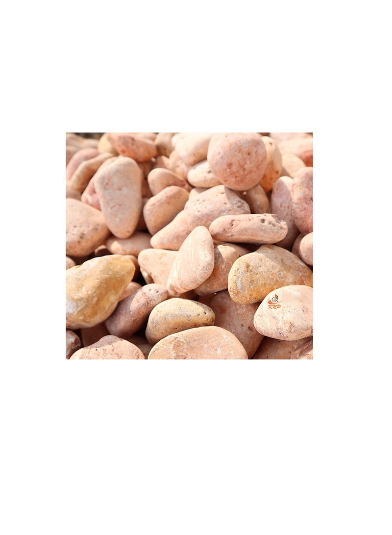 KNP Red Forest River Stone Natural Garden Material 5-8 cm 10 kg - Image 2