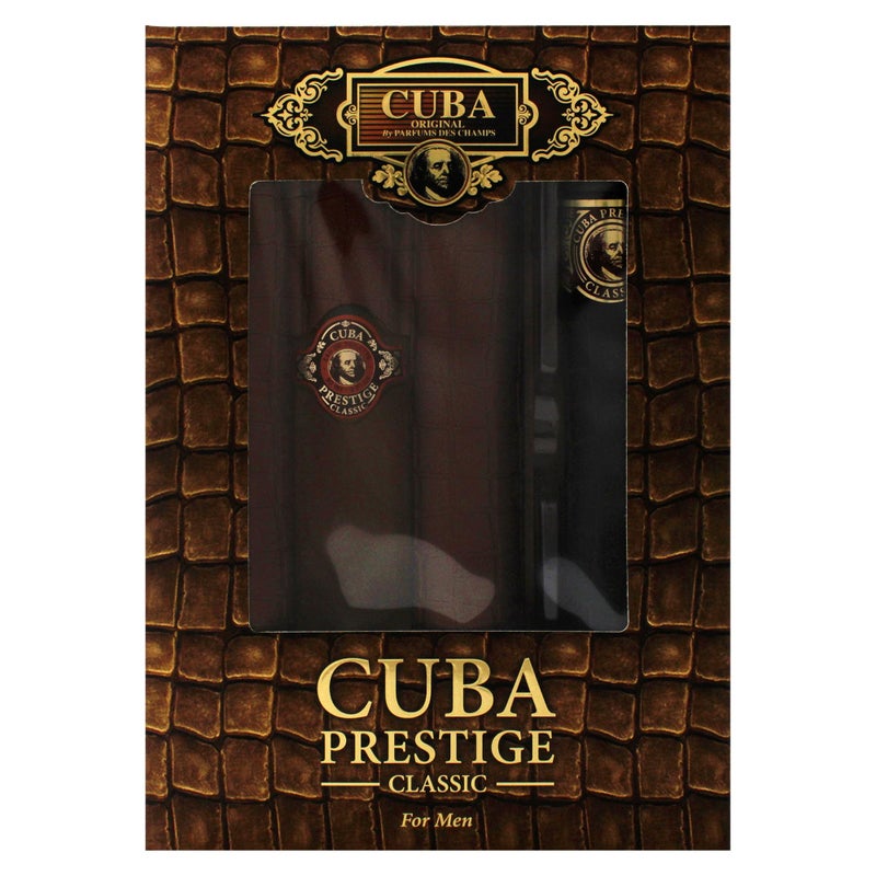 Cuba كوبا بريستيج كلاسيك من كوبا للرجال - مجموعة هدايا من 2 قطعة 3.4 أونصة بخاخ EDT، 1.17 أونصة بخاخ EDT - Image 5