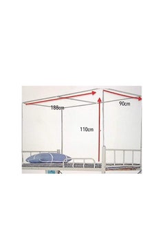 Y&D Bed Canopy Tents Curtain Blackout Curtain Single Bed Tent Curtain Student Shading Cloth Bed Canopy Mosquito Net Student Sleep Privacy Protection  - Image 4