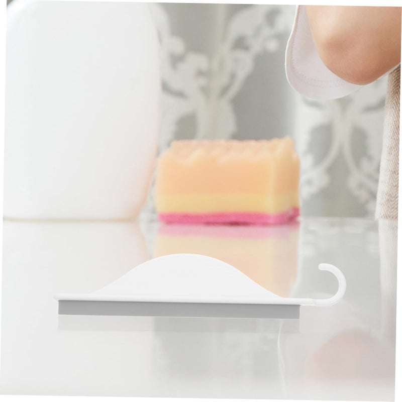 Small Silicone Squeegee Tool For Bathroom Cleaning Mirrors Glass Sinks Showers - Image 5
