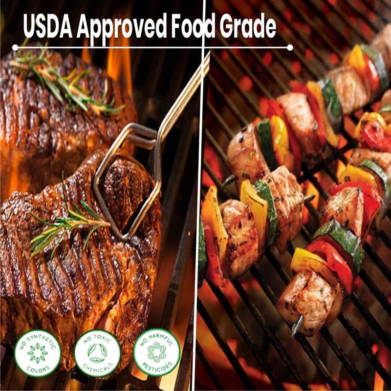 Old Potters Kiln Dried Firewood - Hickory, 1100 Cu. in, 16-18 Logs ~ 8" x 2.5" Logs. Cooking Wood for Grilling, Smoking, and Firepits, Hickory. - Image 4