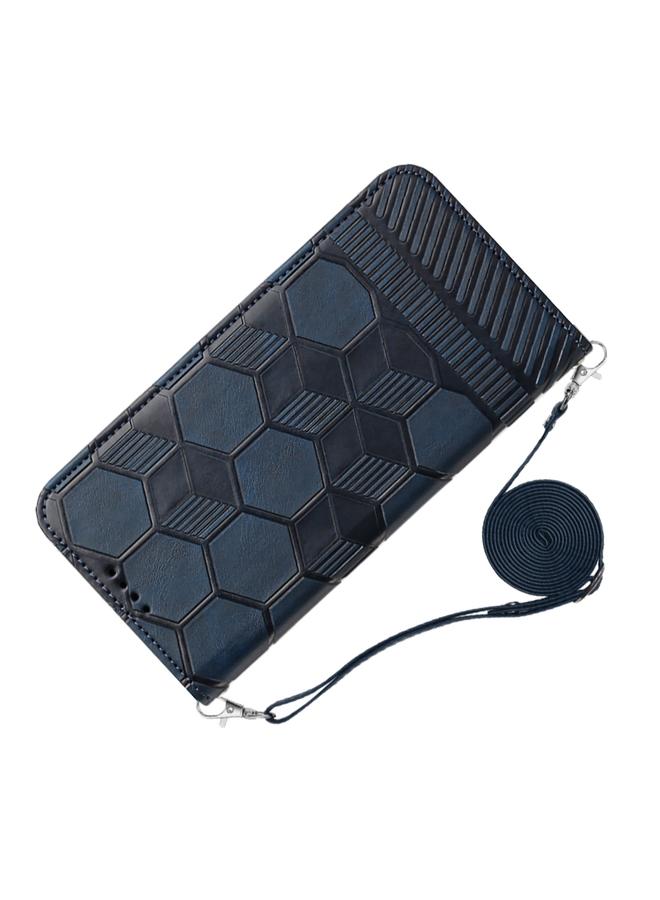 Zaboon Case For iPhone 13 Pro Max Crossbody Football Texture Magnetic PU Phone Case - Image 3