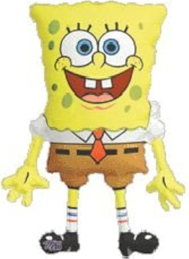 Spongebob Squarepants - SPONGEBOB SQUAREPANTS Balloons By Post Balloon (Uninflated) - Large, 29in - Image 1