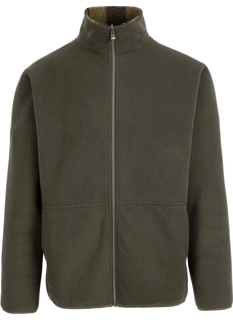 Trespass MAFLFLTR0063 Tatsfield Male Fleece Jacket AT400 Dark Vine Men's Outdoor Fleece