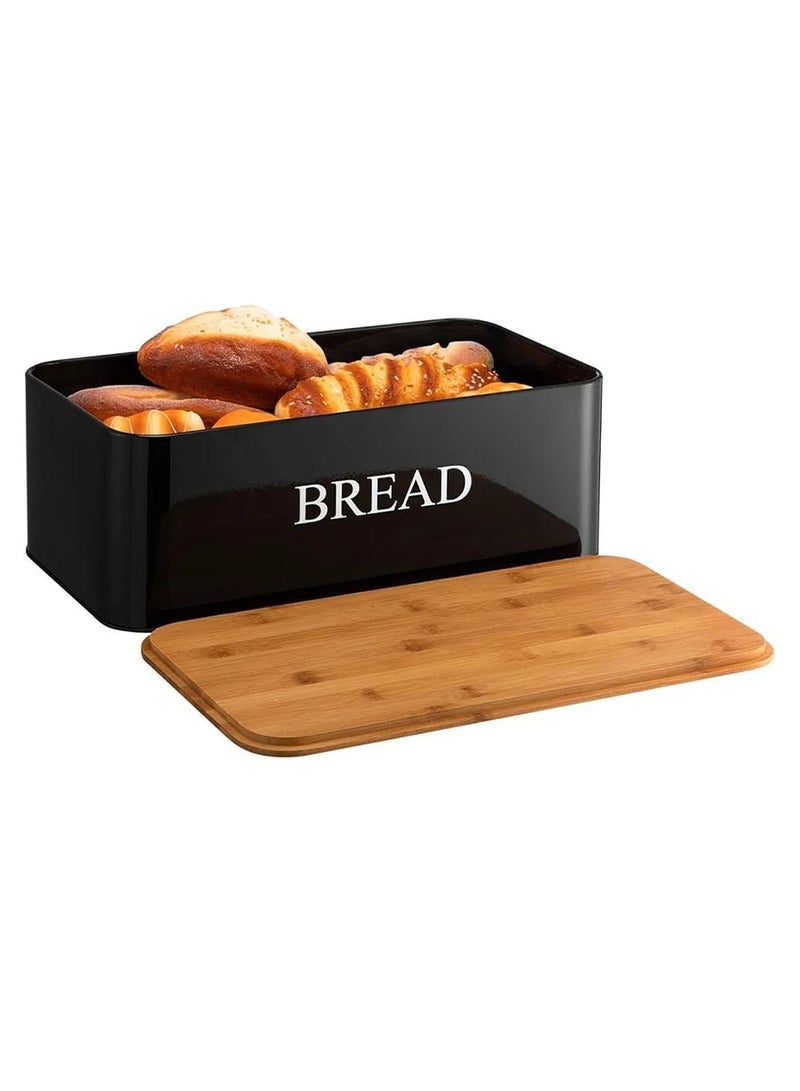MARS Q A set of sugar, tea and coffee storage jars with a bread holder box - Image 3
