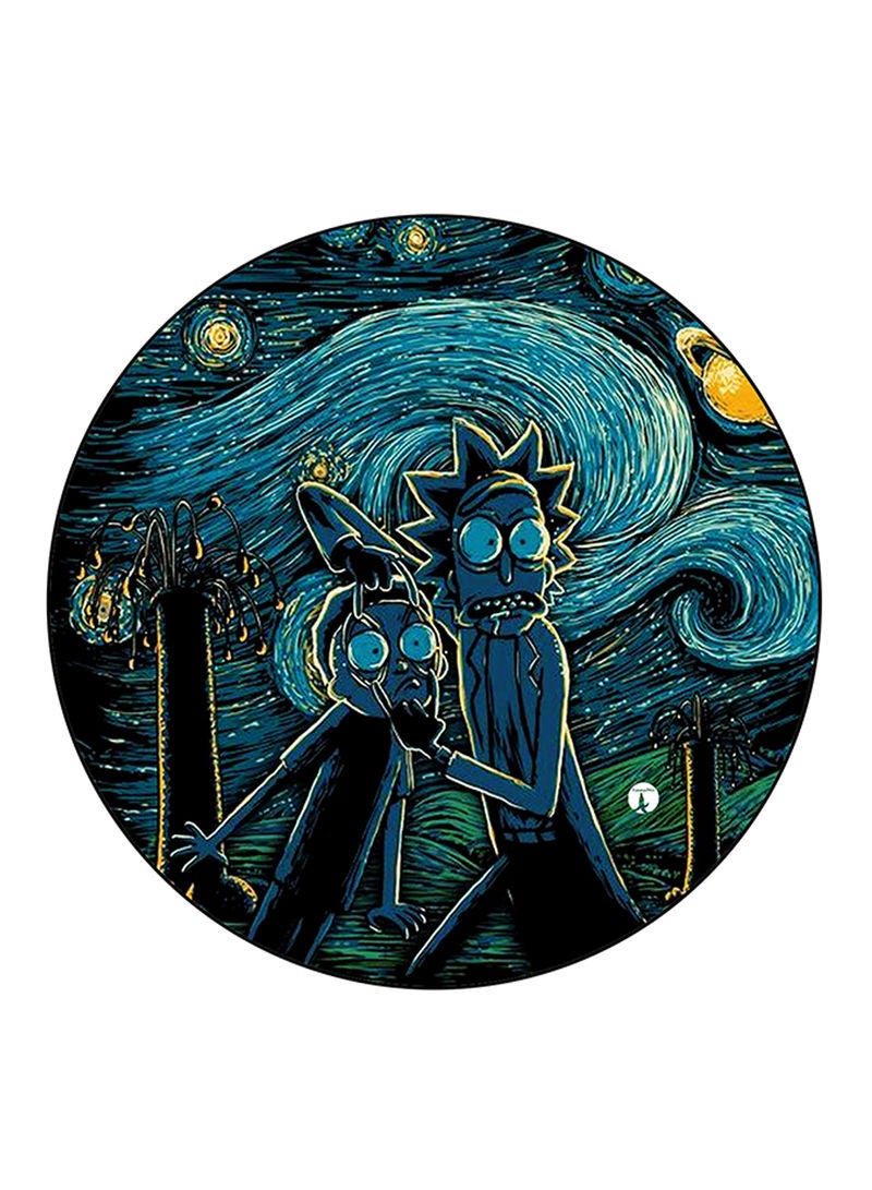 RKN Rick And Morty Printed Mouse Pad Multicolour