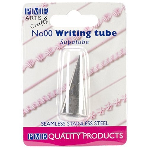 PME Seamless Stainless Steel Supatube Decorating Tip Writer No. 00 - Image 3