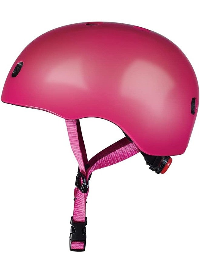 Micro Micro Raspberry PC Kids Helmet (Medium) | Kids Helmet | Kick Scooter Helmets | Sports Helmet for Kids | Helmet with Adjustable Straps | Riding Kids Helmet | Kids Safety | Helmet for Kids  - Image 1