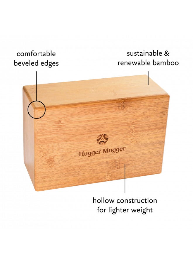 Hugger Mugger Bamboo Yoga Block - Image 2