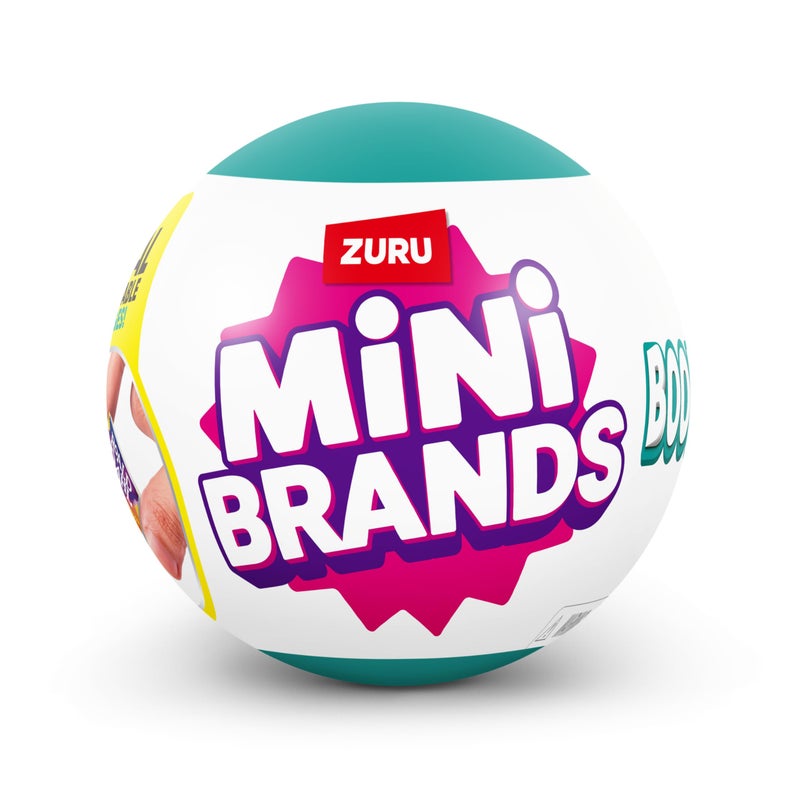 Mini Brands Books Capsule by ZURU Real Miniature Book Brands Collectible Toy, Capsules of 5 Mystery Miniature Books with Real readable Pages and Accessories for Kids, Teens, Adults (Single Capsule) - Image 4
