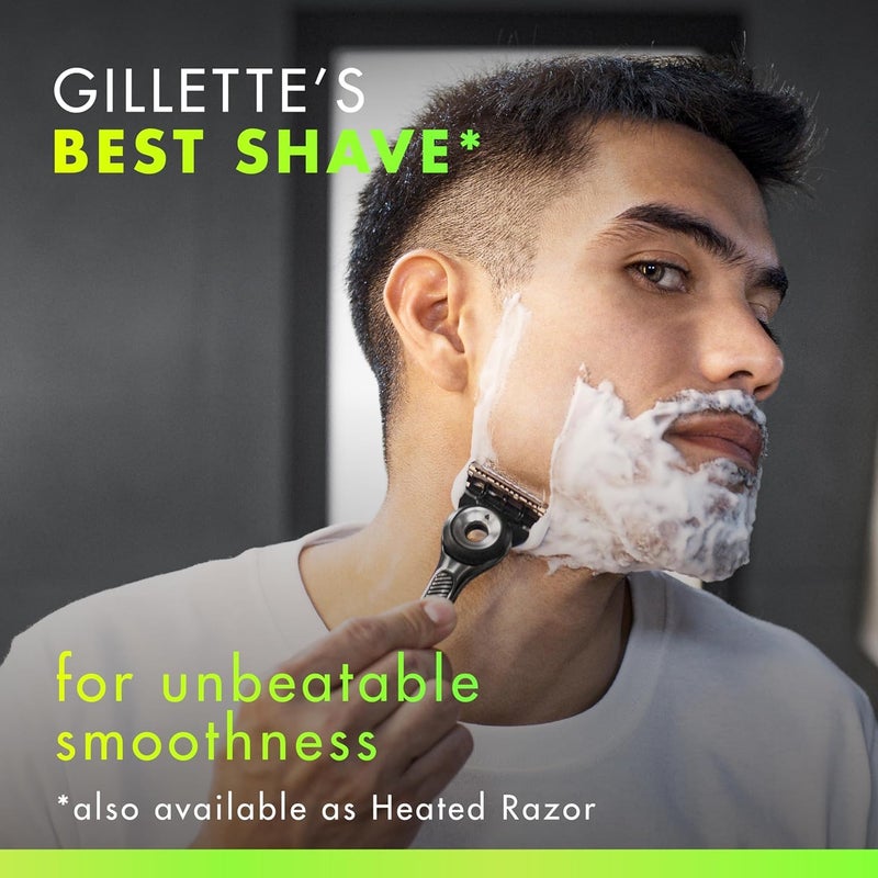 Gillette شفرات حلاقة جيلت لابز للرجال - 4 خراطيش متوافقة مع شفرات جيلت لابز مع شريط تقشير - Image 2
