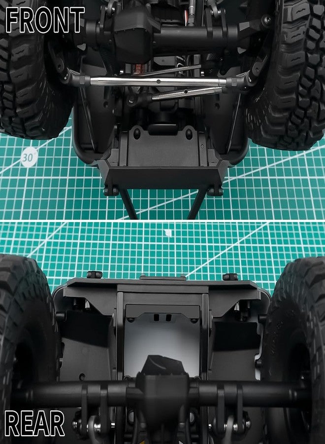 RCLIONS حامل هيكل أمامي وخلفي من الألومنيوم من RCLIONS لسيارة الزحف AXIAL SCX10-III AXI03008 CJ-7 RC بمقياس 1/10، قطع غيار وإكسسوارات - Image 3