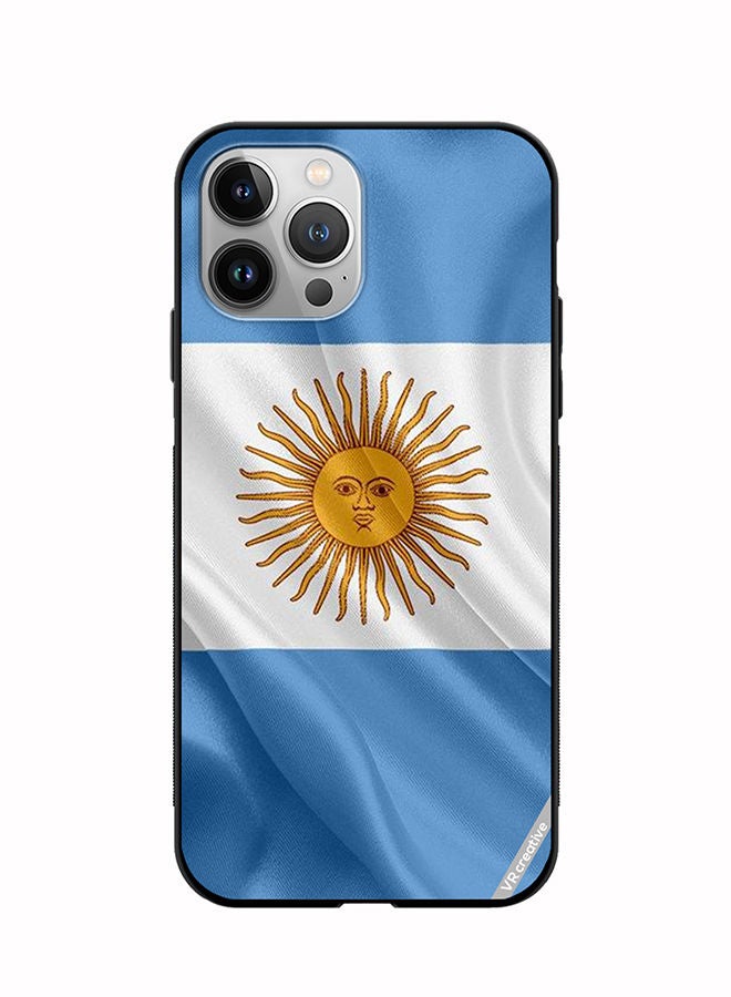 VR CREATIVE Protective Case Cover For Apple iPhone 12 Pro Max Argentina Design Multicolour - Image 1