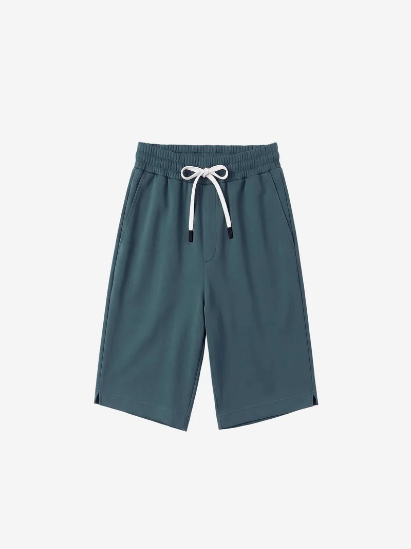 TOMMY Men's Mid Waist Jersey Shorts