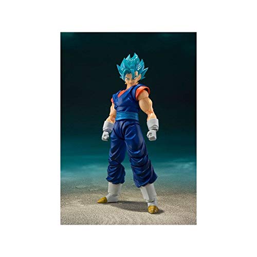 Bandai Figurine DBZ Super Saiyan God Super Saiyan Vegetto SH Figuarts 14cm 4573102587596 - Image 1