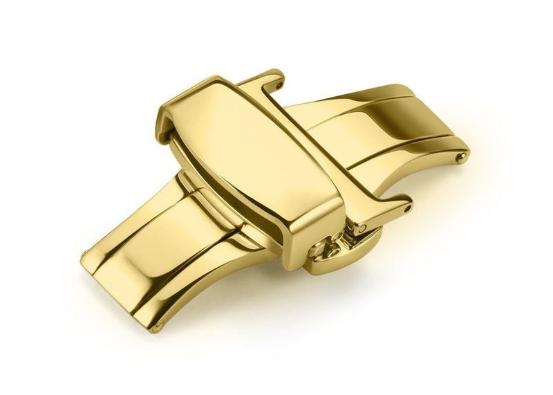 iStrap Stainless Steel Deployment Clasp Buckle Fasten Gold Black Silver Rose Gold Watchband Clasp 16mm 18mm 20mm 22mm - Image 1