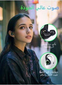 Litus Bluetooth Headphones for Sports,Wireless Earbuds BT5.3,Bluetooth Wireless Earphones with 20-Hour Playtime, IPX5 Waterproof, LED Display, and HiFi Sound, in-Ear earbubs for Sport Running  - Image 5