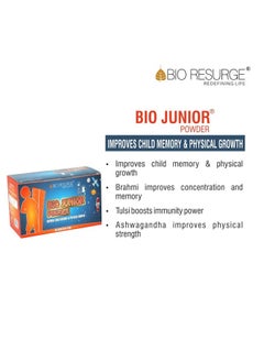 BIO RESURGE LIFE Bio Resurge Bio Junior Powder Kids Health and Nutrition Protien Powder to improve for Nutrition and physical growth(5 gm X 30 Sachets)  - Image 3