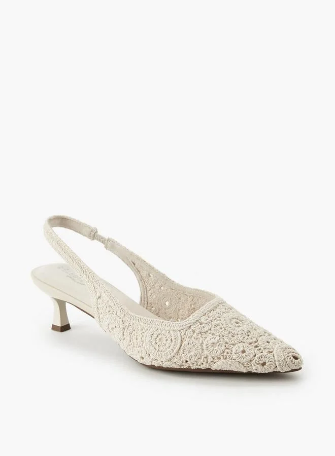 Celeste BEIGE Women Kitten Heel Mules for Women | Best Price UAE