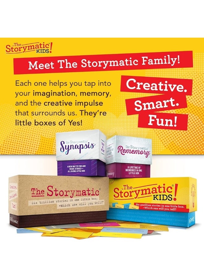 The Storymatic - Kids â€“ Writing Prompts for Young Writers â€“ Storytelling Games â€“ Teacher Tool - Image 1