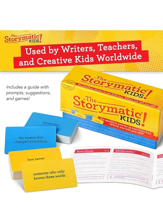 The Storymatic - Kids â€“ Writing Prompts for Young Writers â€“ Storytelling Games â€“ Teacher Tool - Image 1