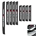 Hugwits 9 PCS Car Door Sill Protector Rear Bumper Protector Sport Carbon Fiber Car Corner Protective Trim SelfAdhesive Door Edge Protective Trim Universal for Most Cars - Image 2