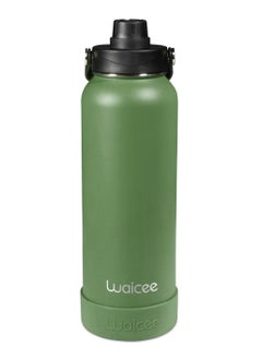 WAICEE Army green Reusable Bottle – 40oz / 1200ml  - Image 1