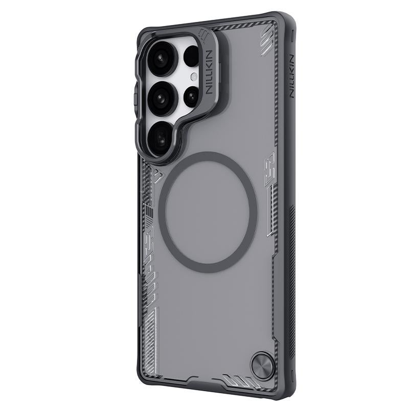 Nillkin For Samsung Galaxy S25 Ultra 5G Ice Air Prop Series Magsafe Magnetic Frame Version Phone Case(Black) - Image 3