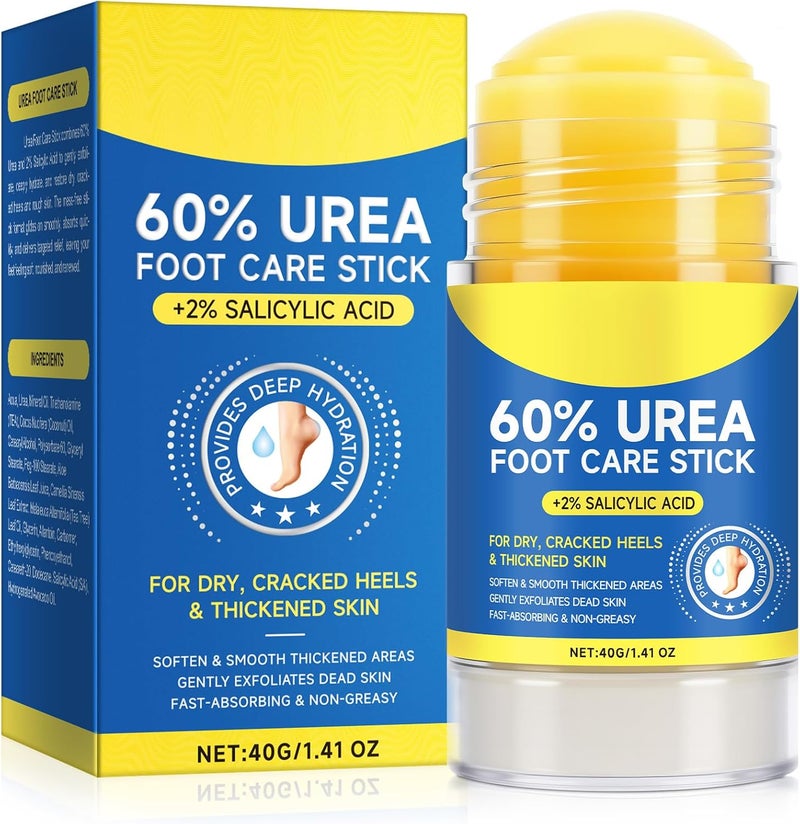 Urea Foot Cream 60 Percent Plus 2 Percent Salicylic Acid Urea Cream for Feet Foot Cream for Cracked Heels and Dry SkinCracked Heel Repair Cream Foot Moisturiser FastAbsorbing NonGreasy