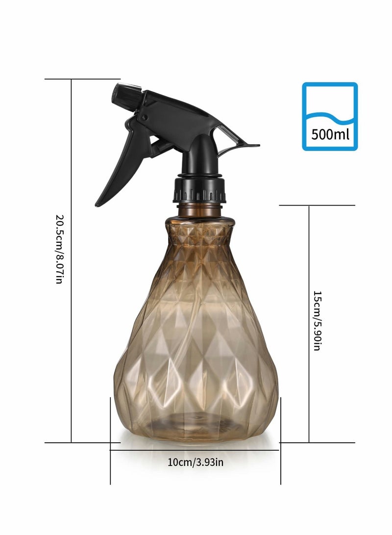 SYOSI 2 Pcs 500ml Water Spray Bottles with Adjustable Spray Head - Image 2