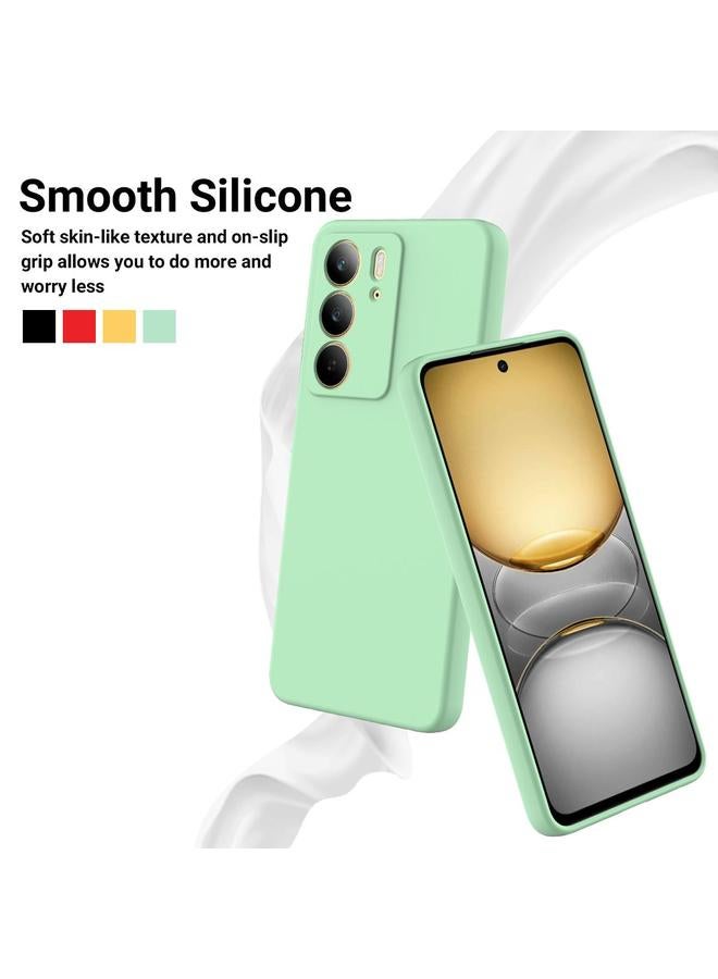 erorex Case For Realme C75x Pure Color Liquid Silicone Shockproof Phone Case - Image 3