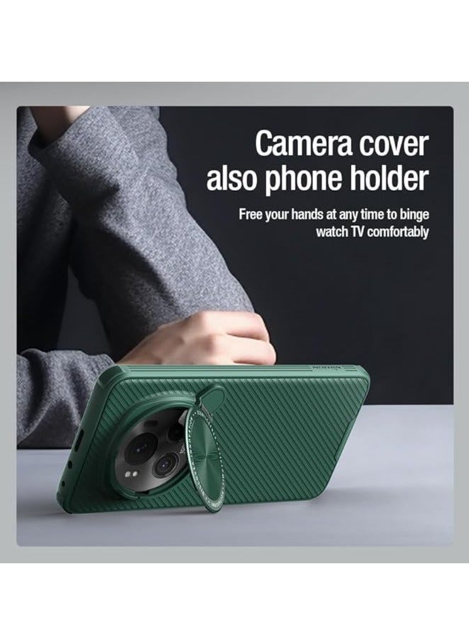 general Honor Magic 6 Pro Case, Camera Lens Privacy Protection, Foldable Stand, Soft TPU, Hard PC Back Case, Shockproof Corners, Airbags - Image 2