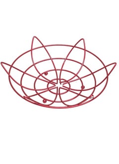 Generic سلة تقديم الفاكهة - وردي  - Image 2
