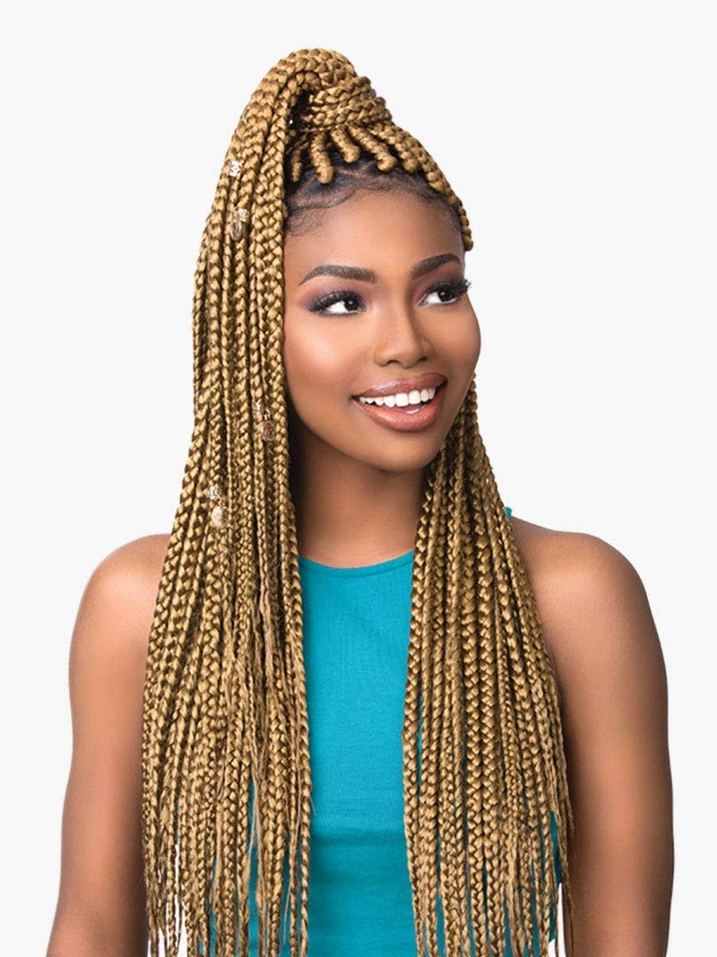 Sensationnel Synthetic Hair Braids XPression 3X RUWA PRESTRETCHED Braid 24 3 Pack 1B