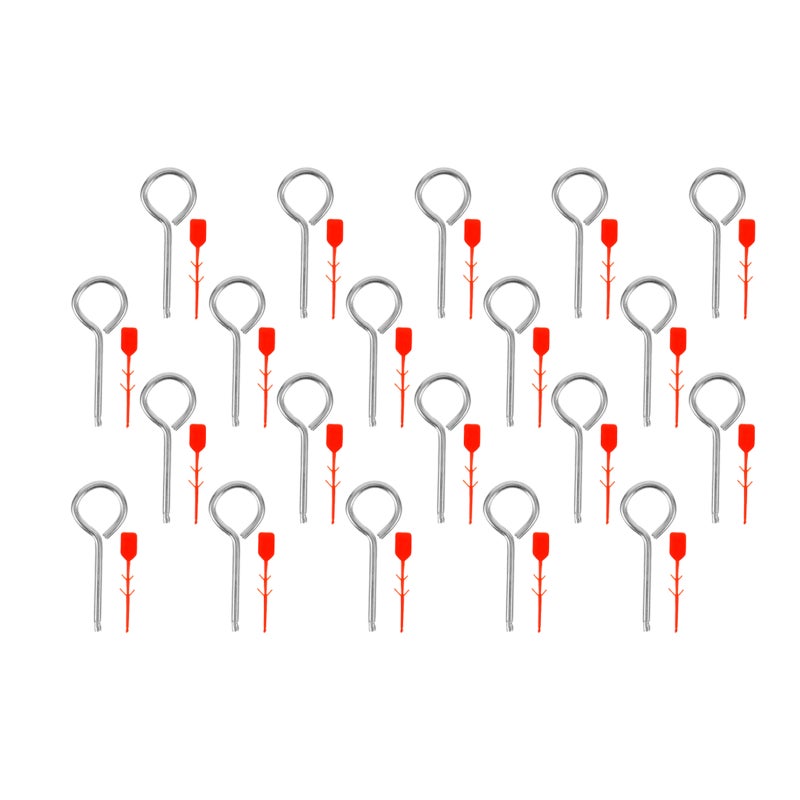 20 Sets Lock Pins Fire Safety Pull Pins Replacement Fire Equipment Safety Pin Supplies - Image 1