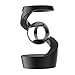 Apqdw Kinetic Desk Toys Desk Fidgets for Office for Adults Fidget Toys for Kids with Autism Metak Kinetic Spinning Desk Toy Ball Black Silver - Image 2