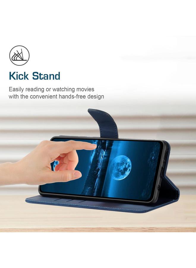 S-TOP Case For OPPO Reno13 Global Stitching Embossed Leather Phone Case - Image 4