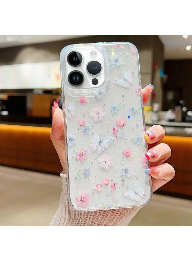 اس-توب جراب لهاتف iPhone 16 Pro Max جراب هاتف من مادة TPU الإيبوكسي الصغيرة المنعشة - Image 1